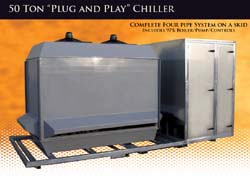 Thermal Flow - Demand Buster 50Ton Chiller - Ultra Efficient HVAC Indoor Comfort Systems with Evaporative Condenser Technology